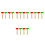 16Pcs Wood Hammer Tool Set for Kids Educational Play 8