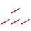 4Pcs Stable Adjustable Circular Saw Positioning Clamp in Red Aluminum 8