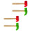 16Pcs Wood Hammer Tool Set for Kids Educational Play 3