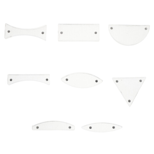 8St Plastic Optische Proefset Met En Prisma’s Voor
