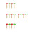16Pcs Wood Hammer Tool Set for Kids Educational Play 6