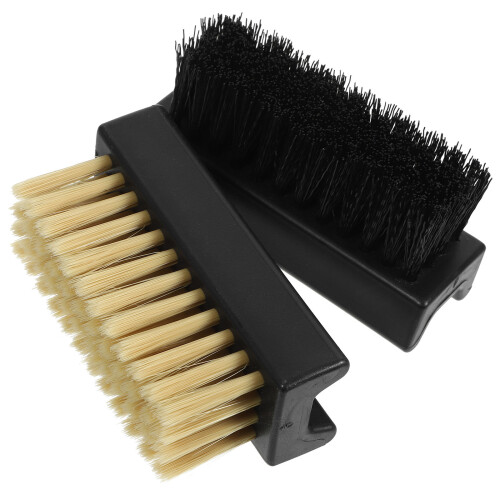 10Pcs Soft Shoe Brushes with Long Handle Assorted Colors for Cleaning 1
