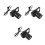 3Pcs High Brightness LED Stage Spotlights Portable for Indoor Use 7