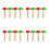 16Pcs Wood Hammer Tool Set for Kids Educational Play 5