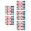 600Pcs Assorted Color Plastic Marbles Small Balls for Kids Math Games 9