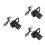 3Pcs High Brightness LED Stage Spotlights Portable for Indoor Use 5