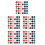 600Pcs Assorted Color Plastic Marbles Small Balls for Kids Math Games 7