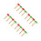 16Pcs Wood Hammer Tool Set for Kids Educational Play 10