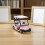 Miniatuur Golfwagen Model Plastic+metaal Voor Bureau Decor 10