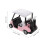 Miniatuur Golfwagen Model Plastic+metaal Voor Bureau Decor 3