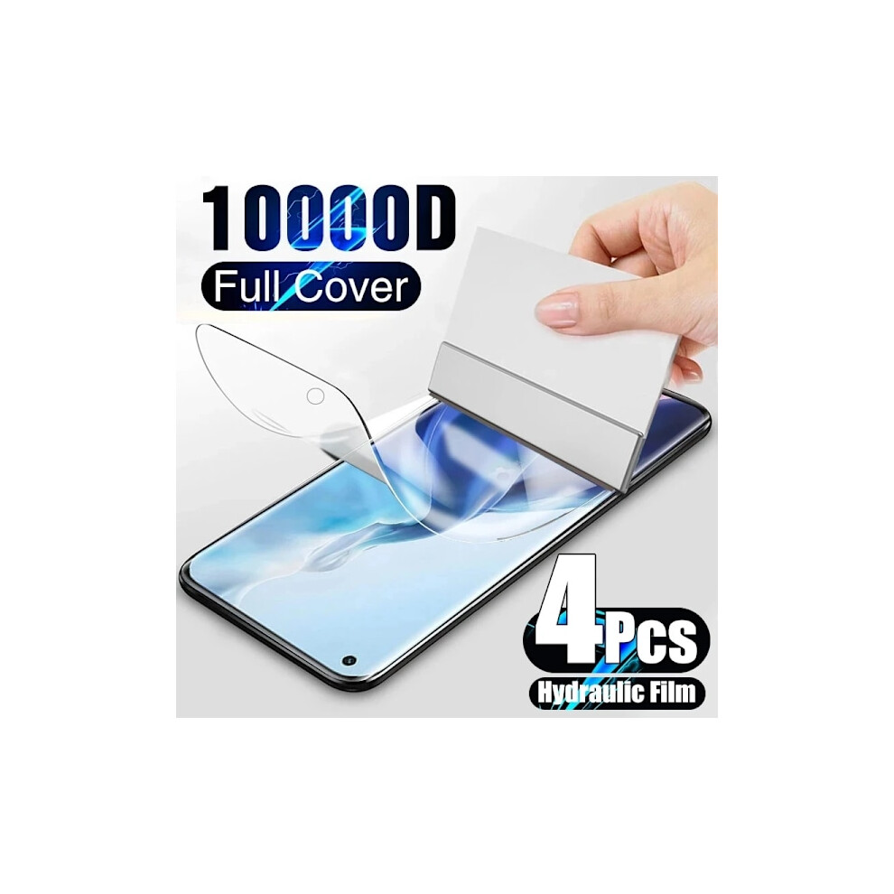 4Pcs Hydrogel Screen Protector Film For Compatible With Huawei P30 P20 P40 Lite P50 Pro, Mate 30 20 40 50 Pro Lite 9433291384411
