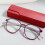 Lesebrille mit Blaulichtfilter, runde Brille, Lila, Stärke 400 7