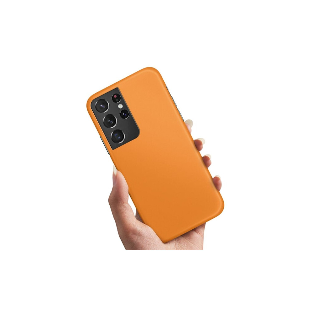 Compatible With Samsung Galaxy S21 Ultra - Case/Mobile Case Orange 9433291384190