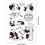 Σφραγίδα σιλικόνης Panda Clear Stamps από μπαμπού Panda για διακόσμηση και DIY Scrapbooking 2