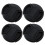 Slr Camera Lenses Cover Protector Centre Pinch Front Cap Dust-proof Splash 4 Pcs 1