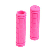 Jygee1Pair av styrgrepp Halkfria bekväma hylsor Gummistyre Halkfria BMX Mountainbikedelar rosa