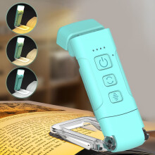 Lampe de lecture LED Hariumiu, 3 températures de couleur, intensité réglable, douce pour les yeux, sans scintillement, ultra-lumineuse,