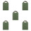 5Pcs Olive Green Yoga Sandbag with Handle Durable Canvas for Training 9