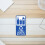 12Pcs Blue PVC Waterproof Recycle Label Stickers for 5