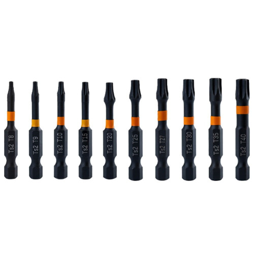 Ανθεκτικές μαγνητικές μύτες κατσαβιδιού Torx 50 mm συμβατές με ηλεκτρικά εργαλεία 1