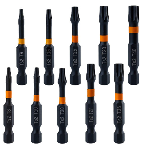 Ανθεκτικές μαγνητικές μύτες κατσαβιδιού Torx 50 mm συμβατές με ηλεκτρικά εργαλεία 2