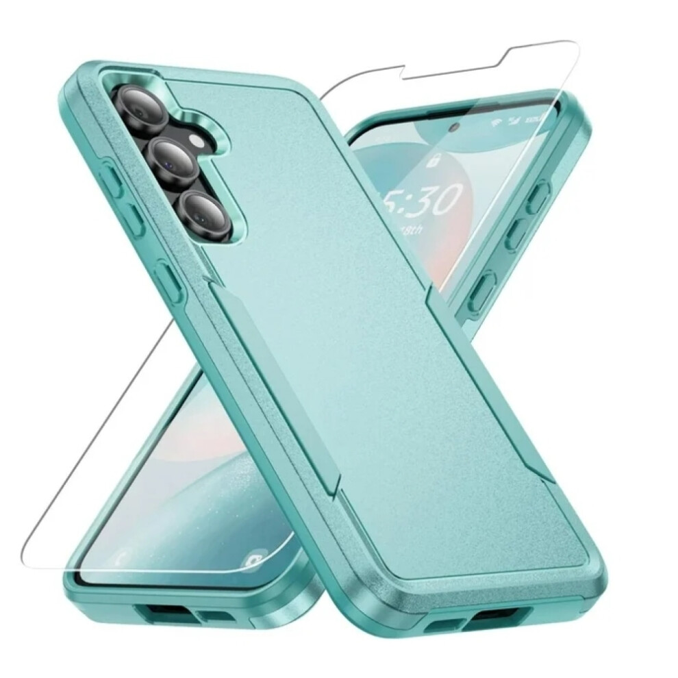 Heavy Duty Case For Samsung Galaxy S24 Fe, Drop Proof Protection Rugged Protective Non-Slip Design Shockproof Protective Case With Military Grade 9433291561676