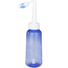 Nasal Rinse Kit for Allergy and Sinus Relief, Nose Cleaner with Start And Stop Button for Precision Flow, No Squeeze Designed BPA Free Bottle