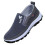 Υφασμάτινα παπούτσια για άνδρες, slip-on casual loafers με στήριξη καμάρας, αναπνεύσιμα 1