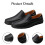 Ανδρικά Μοκασίνια με slip-on σχέδιο, άνετα μοκασίνια με βρετανικό στυλ και χαμηλό 4