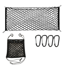 Envelope Style Cargo Net, Vehicle Specific Cargo Net with Premium Quality Non Toxic Materials for Car Trunk and Rear Seat Storage, Universal Fit for