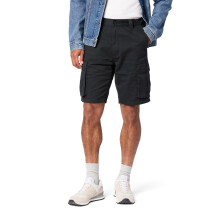 Short cargo pour homme, matière confortable et légère, poches cargo zippées et poches renforcées, fermeture à boutons classique