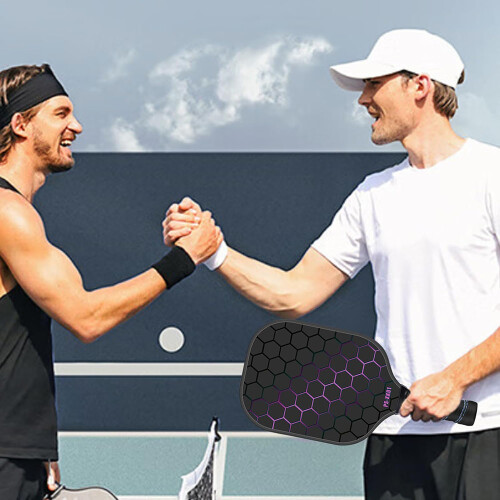 Ελαφριά ρακέτα Pickleball, σετ ρακέτας Pickleball με επιφάνεια από υαλοβάμβακα και πυρήνα 2