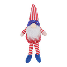 Festive Scandinavian Tomte, Patriotic Gnomes For Independence Day Decor, Memorial Day Gift Red White Blue Plush
