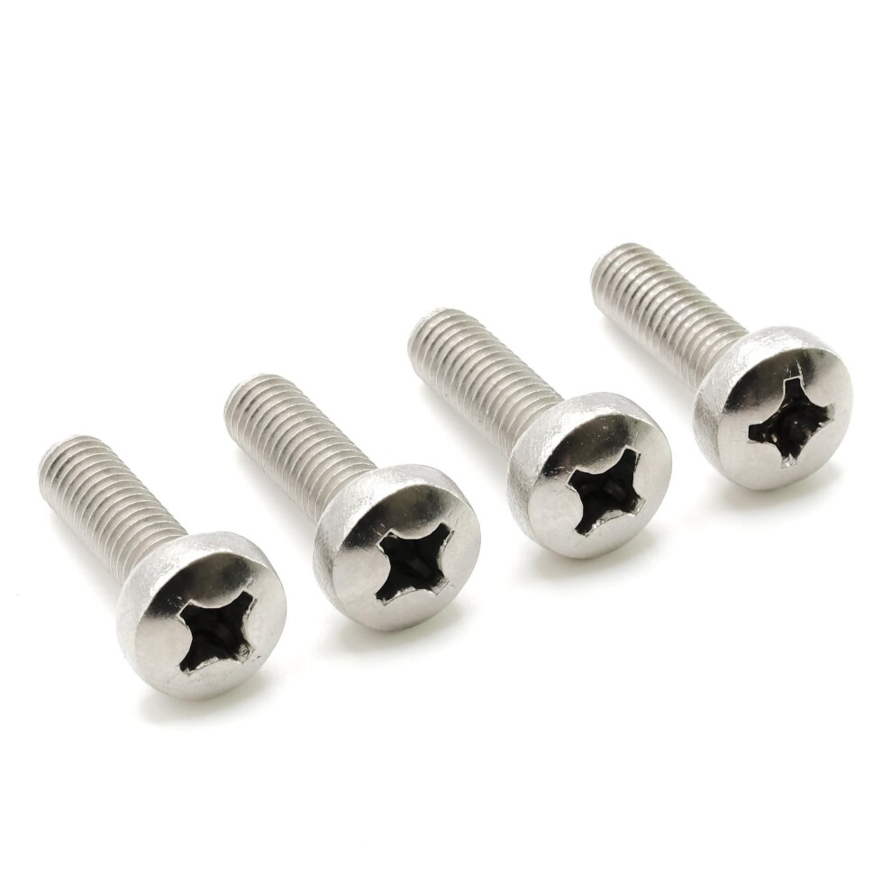 Stainless Steel Rustresistant Secure Mount License Plate Screws For Toyota Camry Pack Of 4 9365369927636