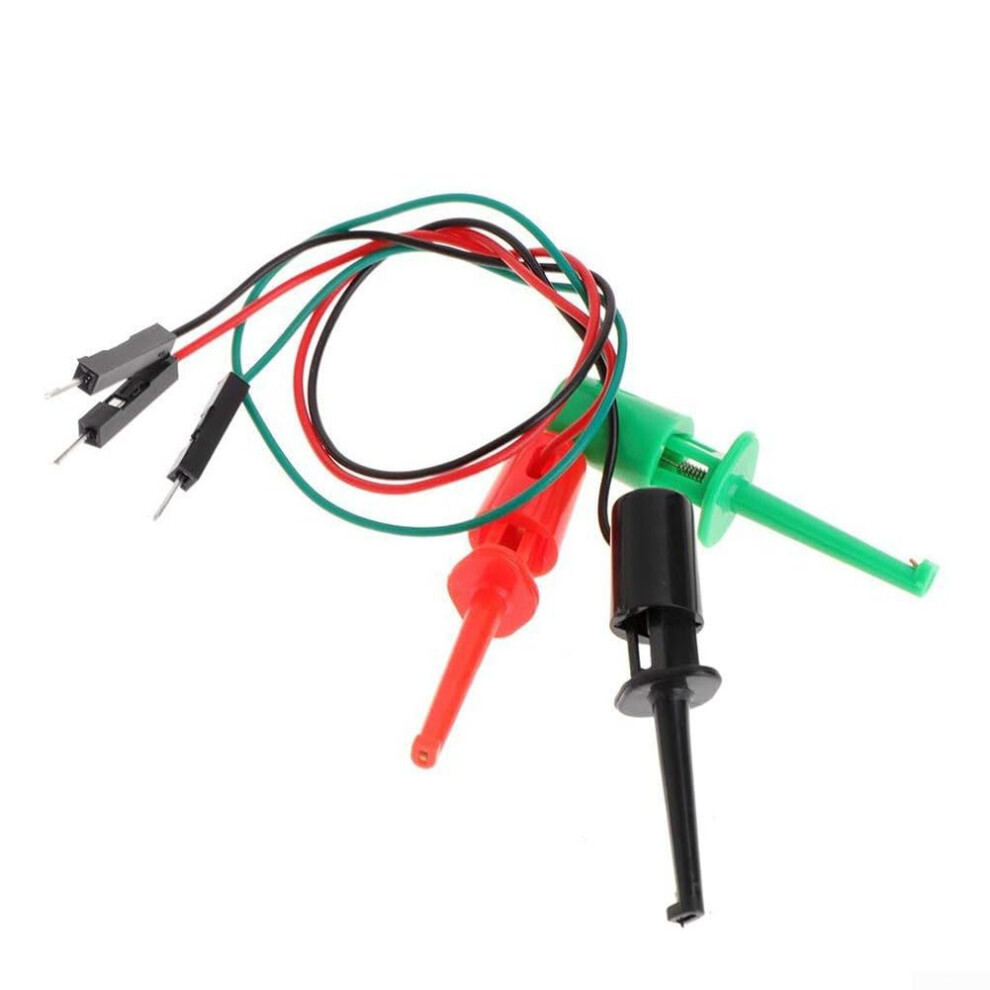 6Pcs Hook Test Clips For Electronics, Durable Clamp Probes, Quick Transistor Connection, Multicolor 9365369928077