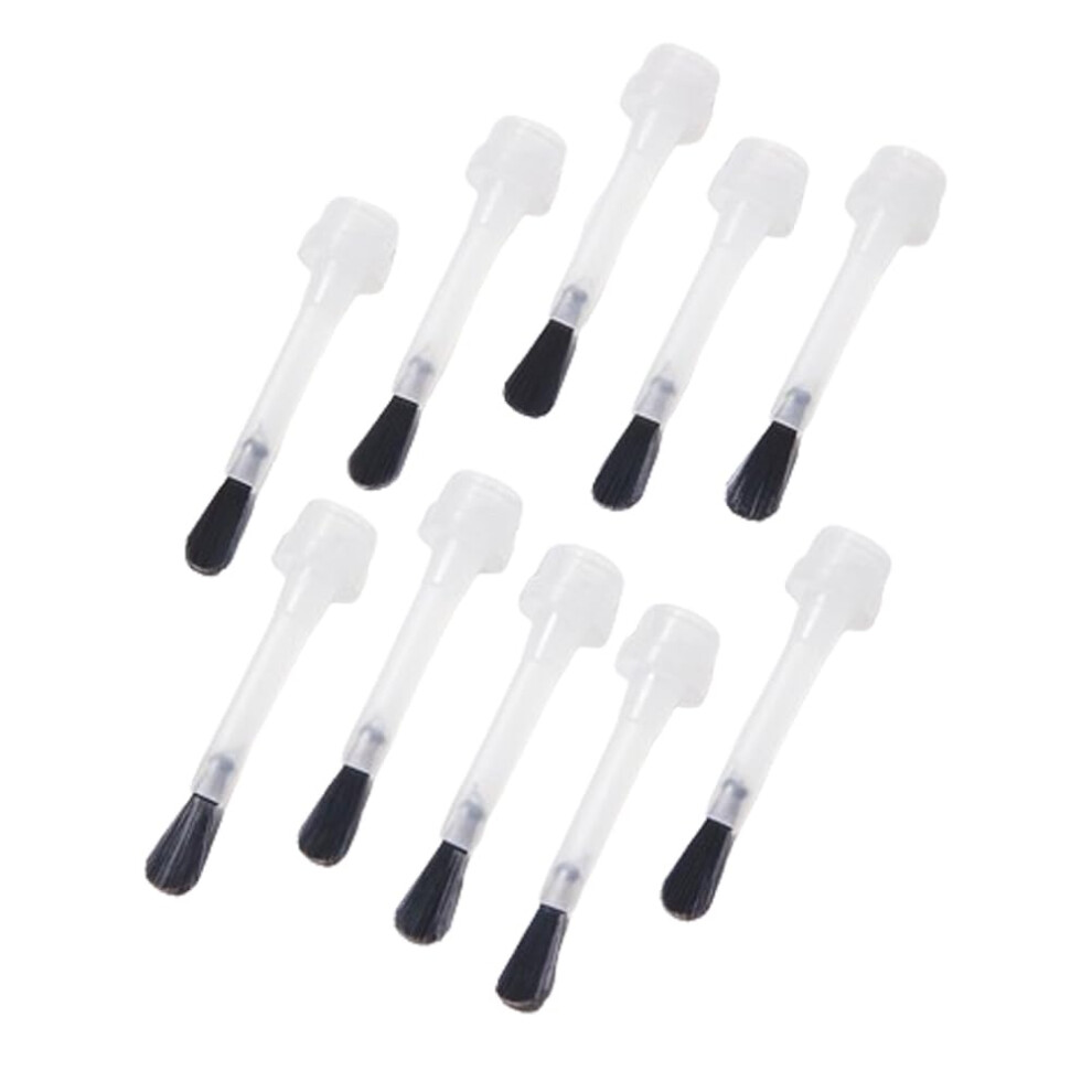 10PCS Disposable Nail Polish Replacement Brushes for Gel Polish and Dipping Powder