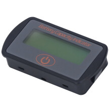 Grünes Licht 24V Batterie-Kapazitätsanzeige für Auto-Lastwagen Lade-Entlade-Meter
