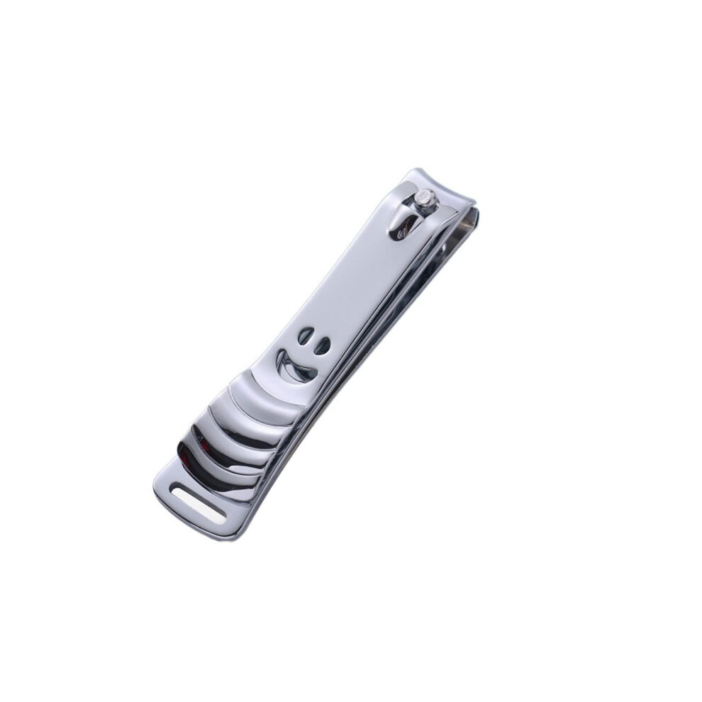 Precise Nail Clipper with Smile Face Guide, Curved Blades, Ergonomic Grip for Nail Art
