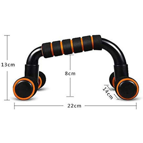 Push Up Bars NonSlip Stable Support for Home Workout Upper Body Training 22 x 14cm 1