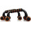 Push Up Bars NonSlip Stable Support for Home Workout Upper Body Training 22 x 14cm 4
