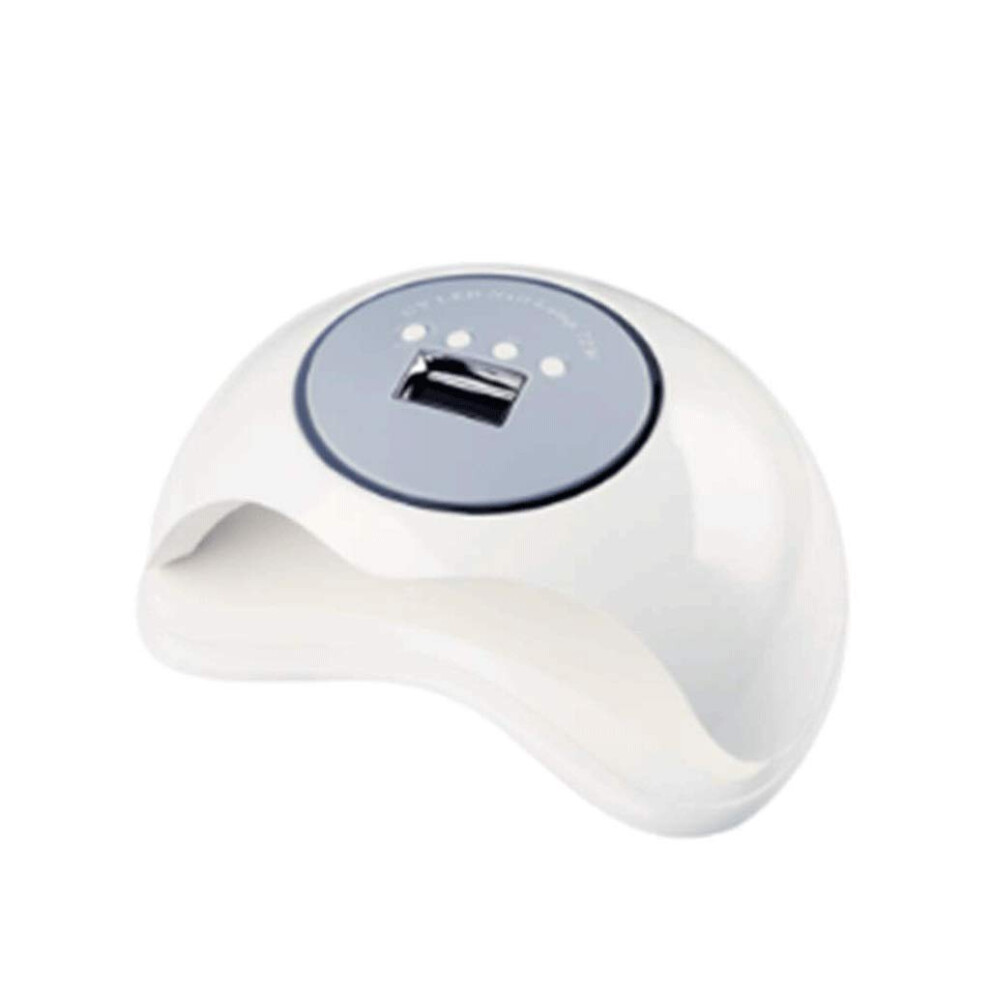 72W Cordless LED Nail Lamp UV Dryer with LCD Screen, Smart Sensor and 4 Timer Modes for Gel Nails