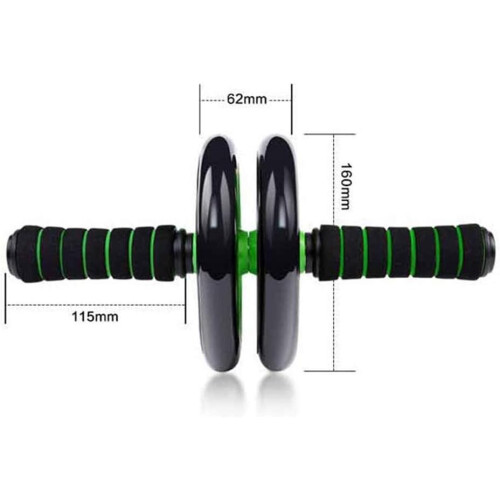 Automatic Rebound Ab Roller with Wide NonSlip Wheel and Ergonomic Handles for Core Strength Training 1