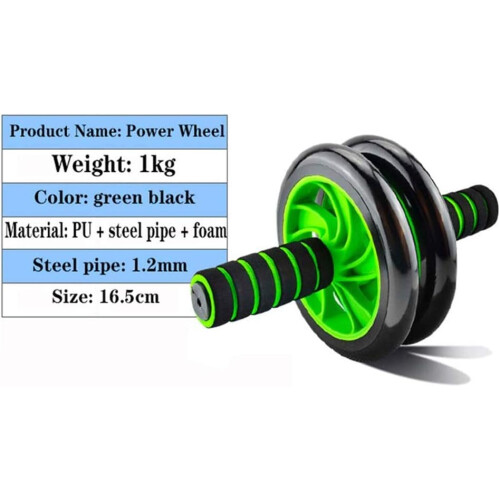 Automatic Rebound Ab Roller with Wide NonSlip Wheel and Ergonomic Handles for Core Strength Training 2