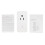Stemmestyret stikkontakt, Mini Smart Plug med avanceret Bluetooth Mesh-teknologi til problemfri forbindelse, Velegnet til Android og iPhone, 1