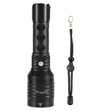 Superhelle LED-Taschenlampe, wiederaufladbar, taktische Taschenlampe mit hoher Lichtleistung, Zoomfunktion, große Reichweite, professionell