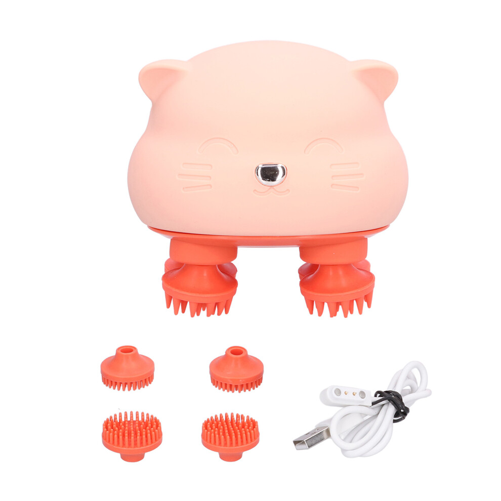 Pet Massage Tool, Flexible Massage Nodes, Convenient Usage With A Long Press To Activate For Unmatched Pet Grooming Experience