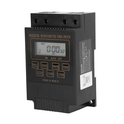 Timer a basso consumo energetico, timer programmabile a microcomputer, timer ad alta precisione, interruttore di controllo orario digitale con 1