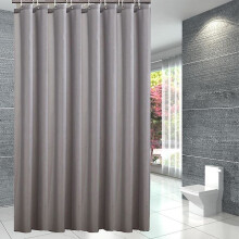 Perdea de duș simplă și elegantă cu cârlige, rezistentă la mucegai, perdea de baie impermeabilă, 180x190cm {XW}