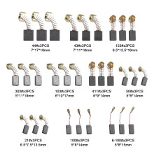 Perii de carbon pentru motor electric Mosiee30Pcs10Sizes, înlocuire pentru scule electrice