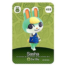 Carte de jeu NFC compatible avec Animal Crossing, Amiibo Wii U-433Sasha